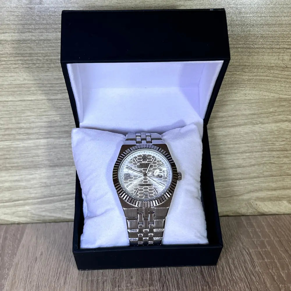 Cartier Santos Black Dial Watch