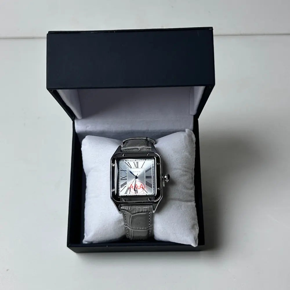 Montre Cartier Santos-Dumont Cuir