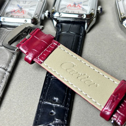 Montre Cartier Santos-Dumont Cuir