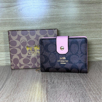 Coach Monogram Bifold
