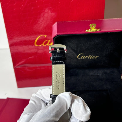 Montre Cartier Santos-Dumont Cuir