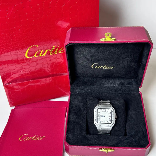 Montre Cartier Santos de Cartier Stee