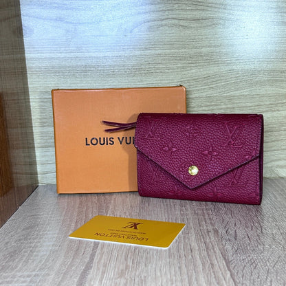 Portefeuille LV Victorine Empreinte