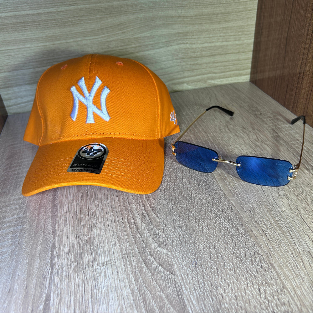 Pack NY Orange & Square Clear