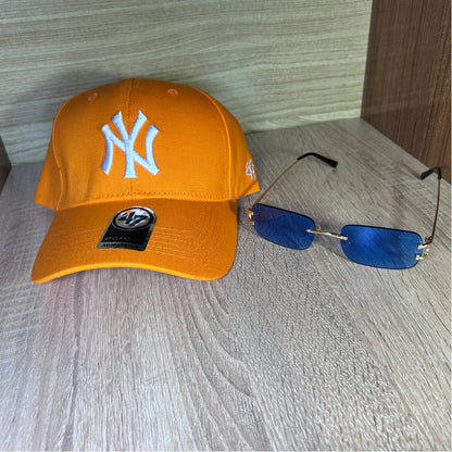 Pack NY Orange & Square Clear