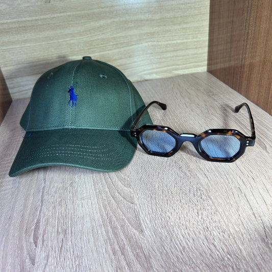 Pack Polo Green & Hexagon Tortoise