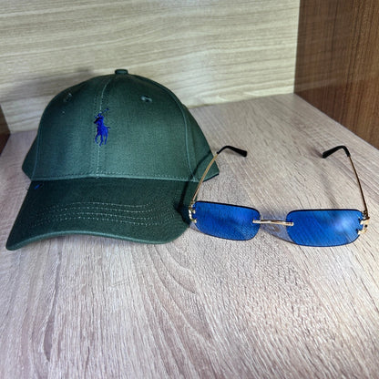 Pack Polo Green & Hexagon Tortoise