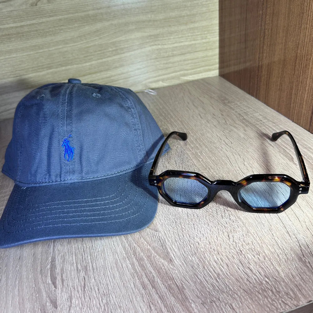 Pack Polo Grey & Square Clear