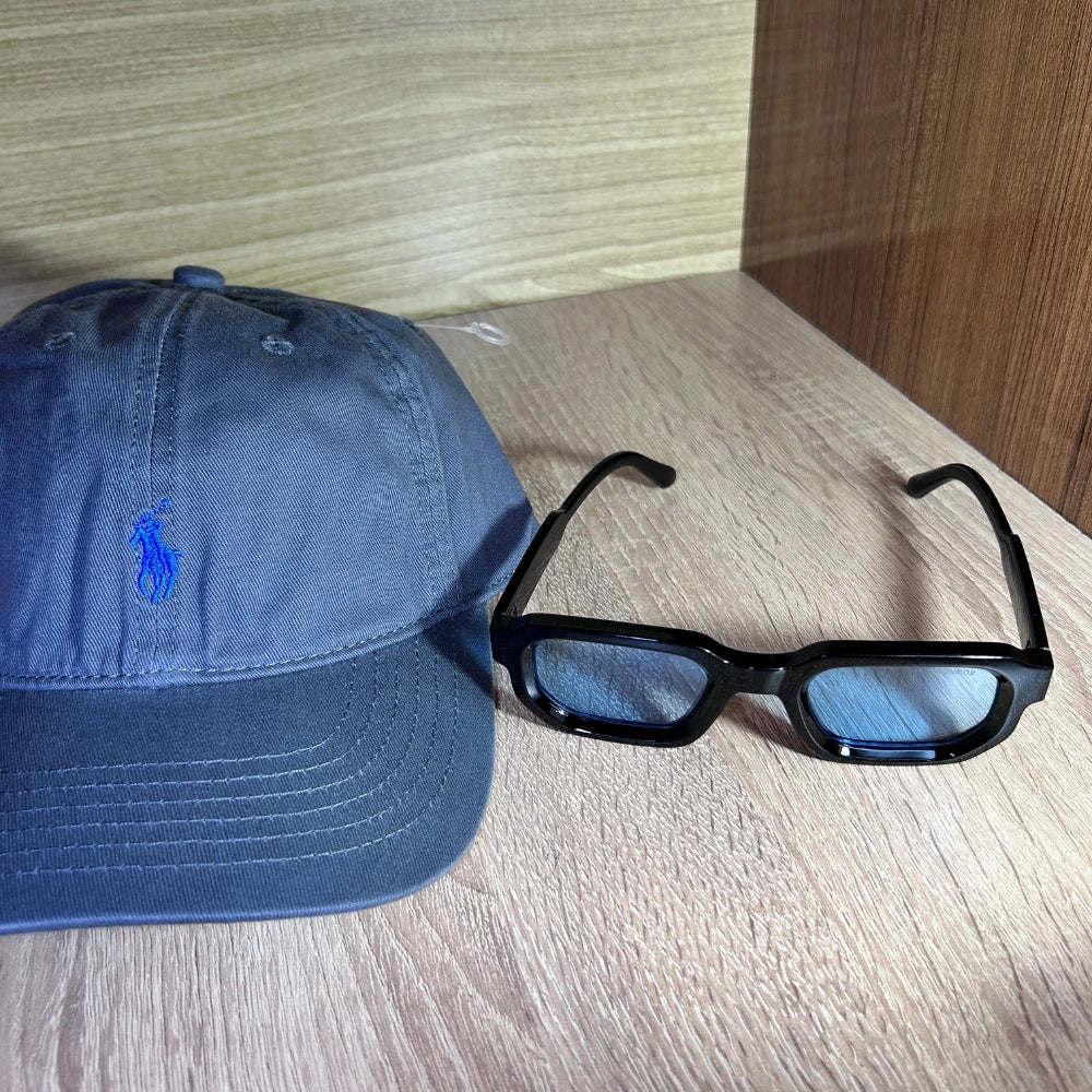 Pack Polo Grey & Square Clear