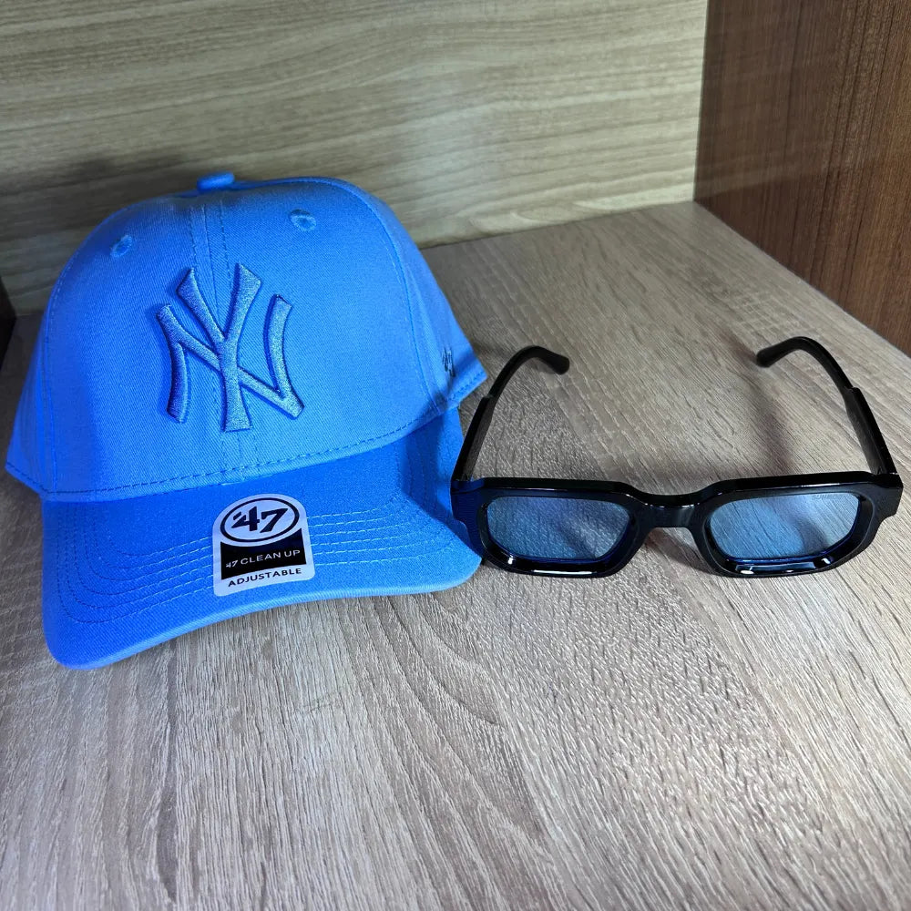 Pack NY Sky Blue & Hexagon Tortoise