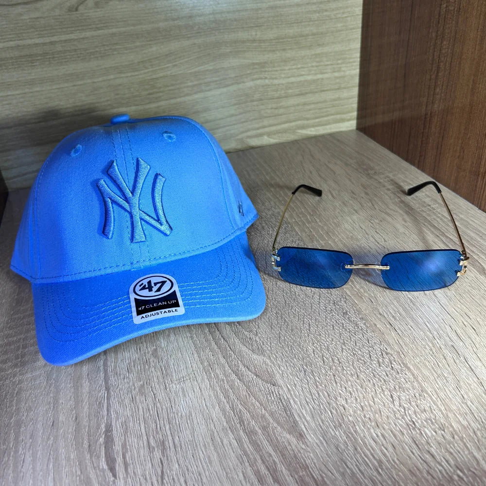 Pack NY Sky Blue & Hexagon Tortoise