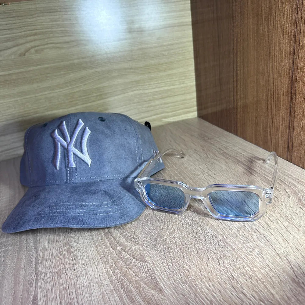 Pack NY Suede Grey & Hexagon Tortoise