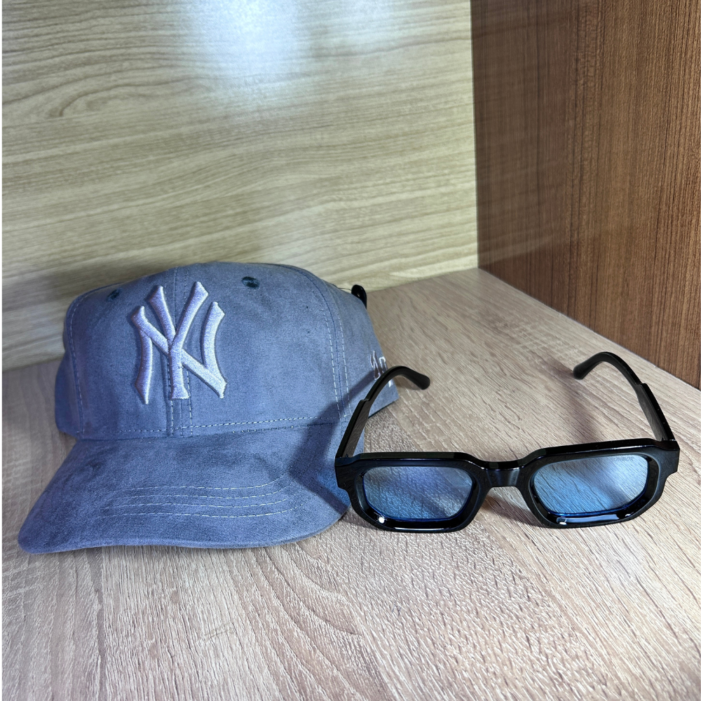 Pack NY Suede Grey & Hexagon Tortoise